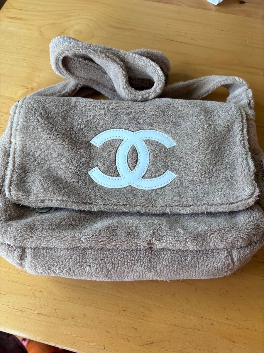 ショルダーバッグ CHANEL パイル地 ポシェット ノベルティ BTS テテ