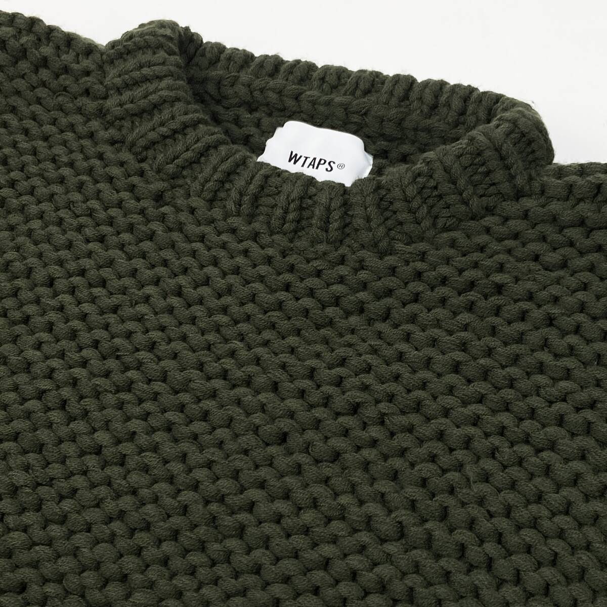 極美品 WTAPS ダブルタップス 22AW MEDIEVAL / SWEATER / ACRYLIC