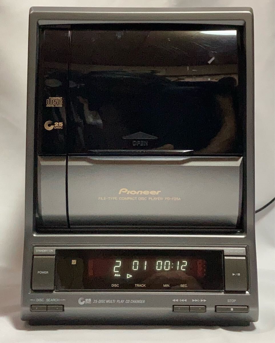 Pioneer PD-F25A コンパクトディスクプレーヤー リモコン付説明書有