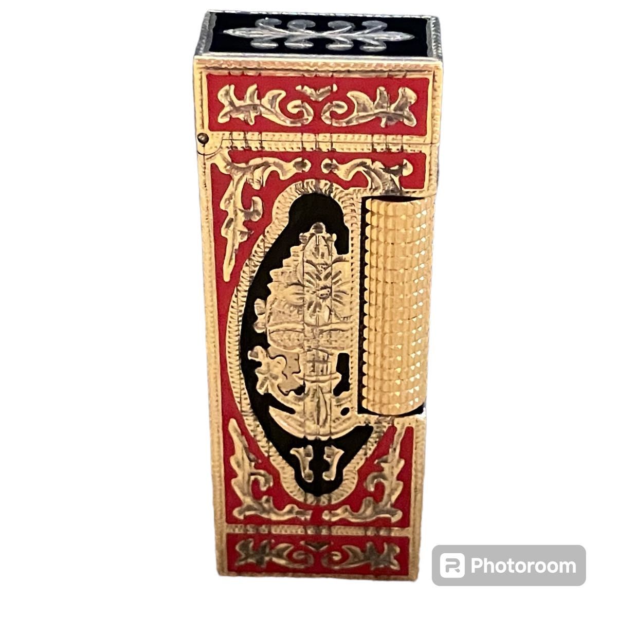 Dunhill ダンヒル ガスライター Roy King ロイキング 彫刻 USRE 24163