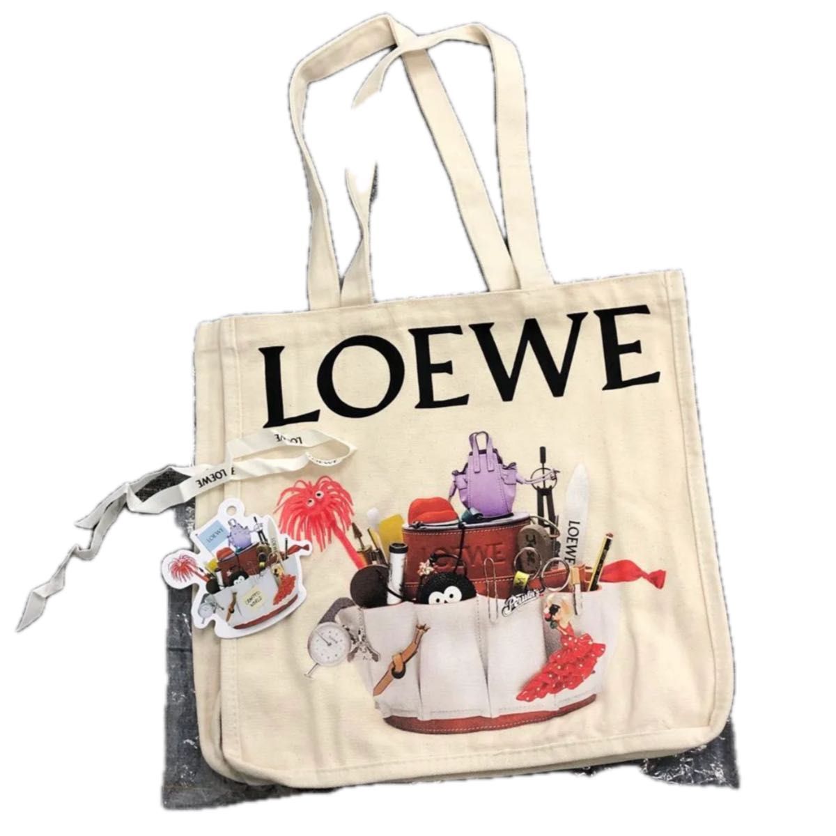 新品未開封 LOEWE 「CRAFTED WORLD」 トートバッグ エコバッグ サブ