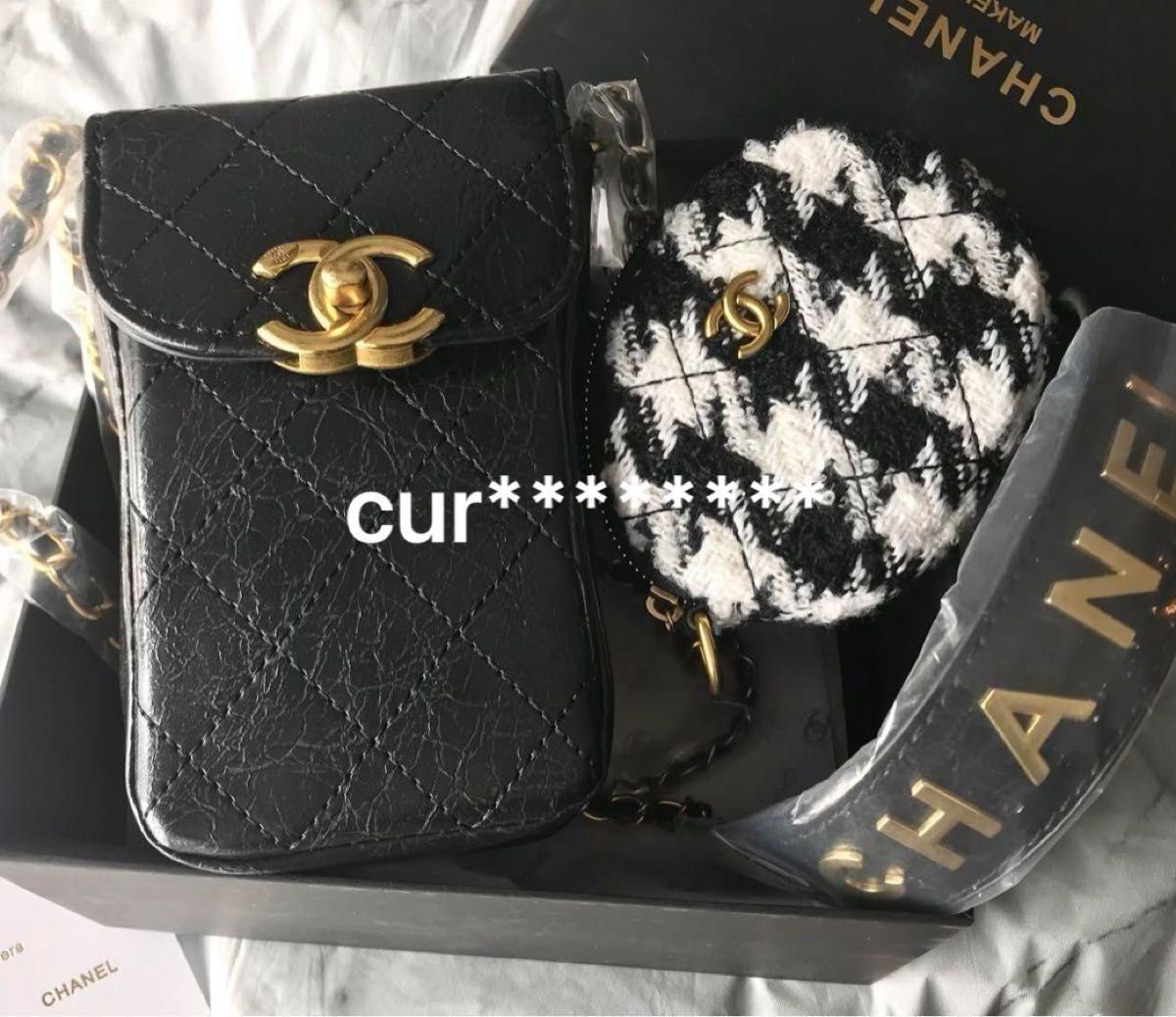 新品未使用 CHANEL シャネル ノベルティ ショルダーバッグ ブラック
