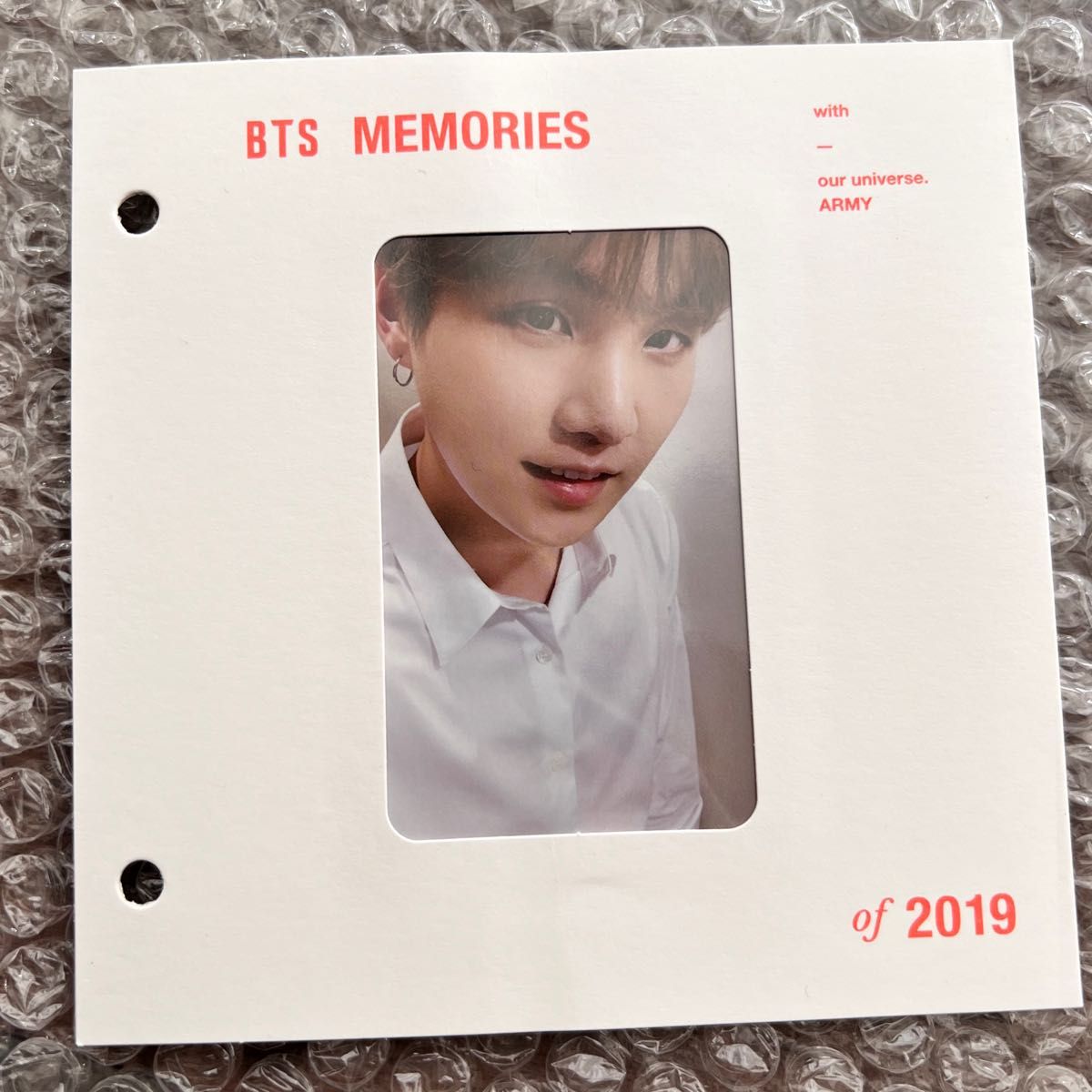 BTS Memories 2019 ユンギ トレカ トレカ memories 2019 Blu-ray