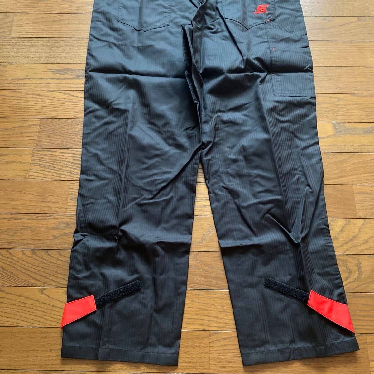 snap-on スナップオン サロペット ヘリンボーン 前胸/後ロゴ刺繍