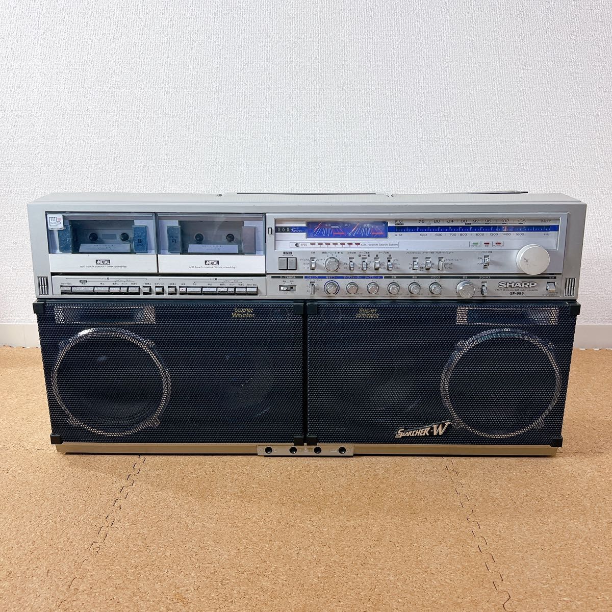 SHARP シャープ THE SEACHER-W GF-999 大型ラジカセ｜Yahoo!フリマ（旧