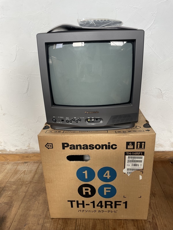 ブラウン管テレビ パナソニック TH-14RF1 1998年 レトロゲーム