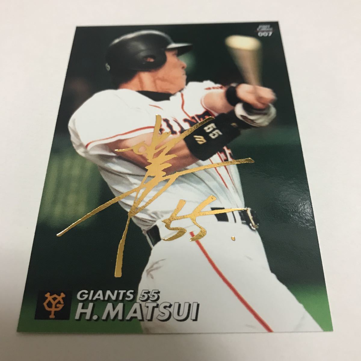 Yahoo!オークション - カルビー プロ野球チップス 松井秀喜 金箔サイン