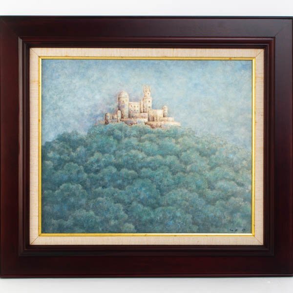 一点もの】日展会友 光風会会員 洋画家 谷岡経津子 油絵【号12万】直筆