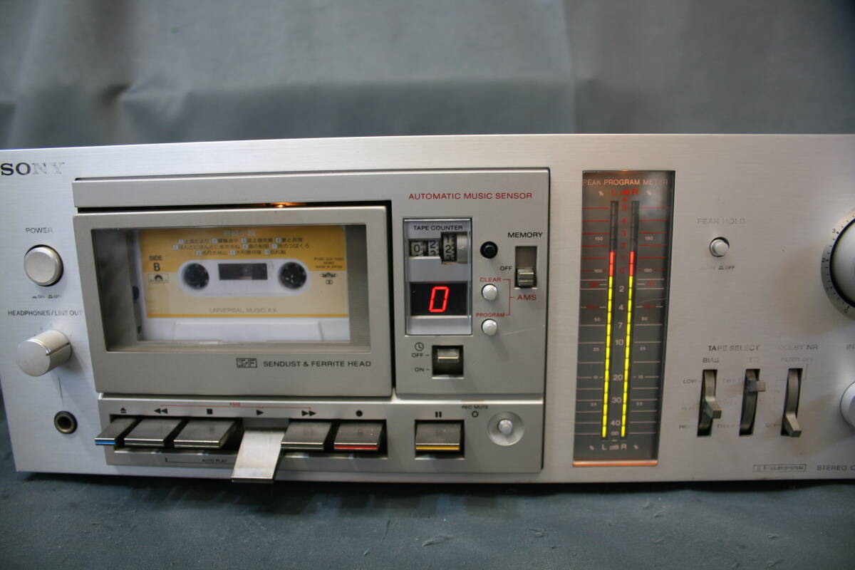 Yahoo!オークション - SONY カセットデッキTC-K50修理品動作OK