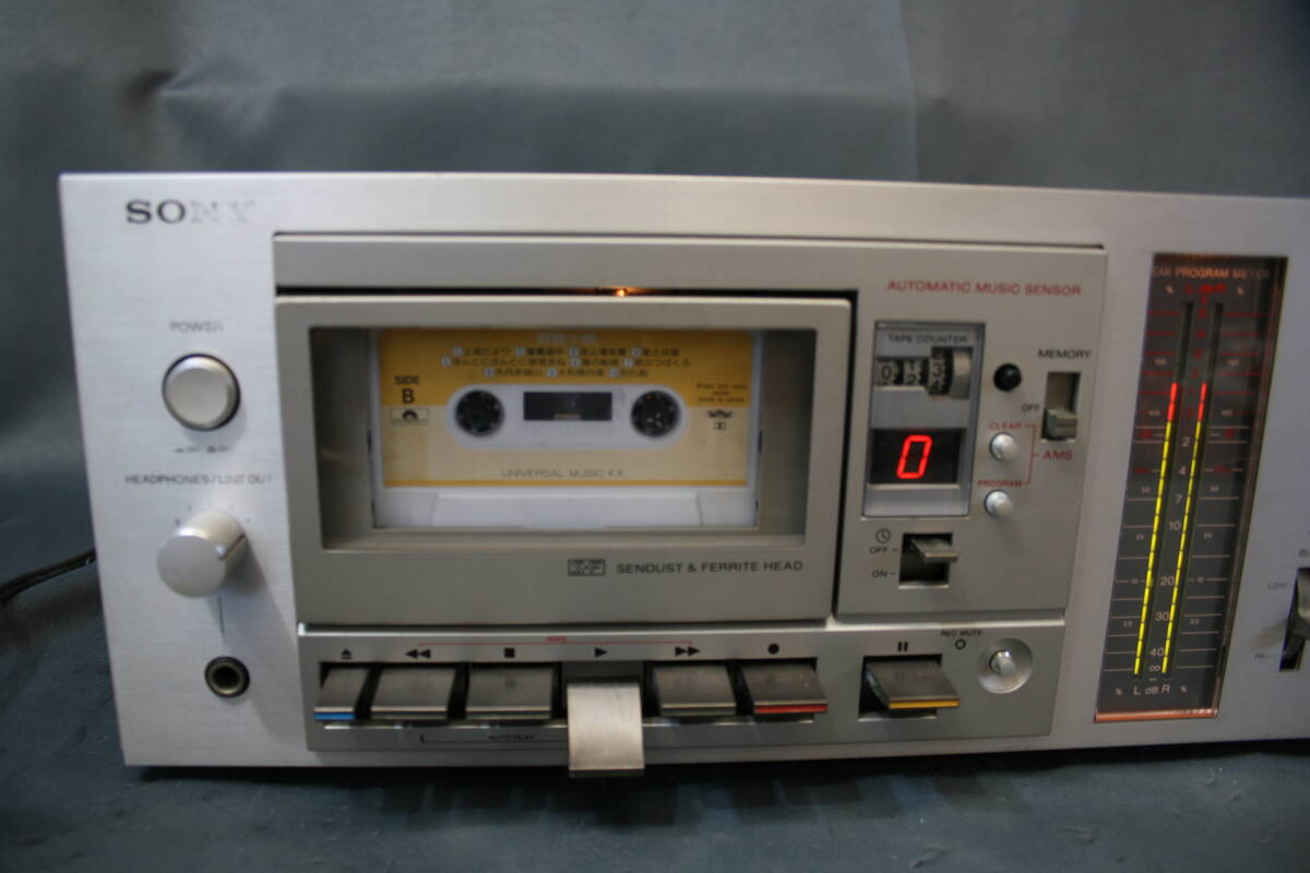 SONY カセットデッキTC-K50修理品動作OK｜Yahoo!フリマ（旧PayPay