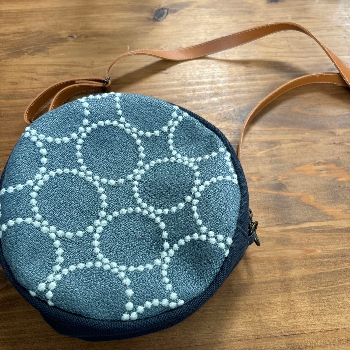 ミナペルホネン ハンドメイド バッグ タンバリン ポシェット ミナ