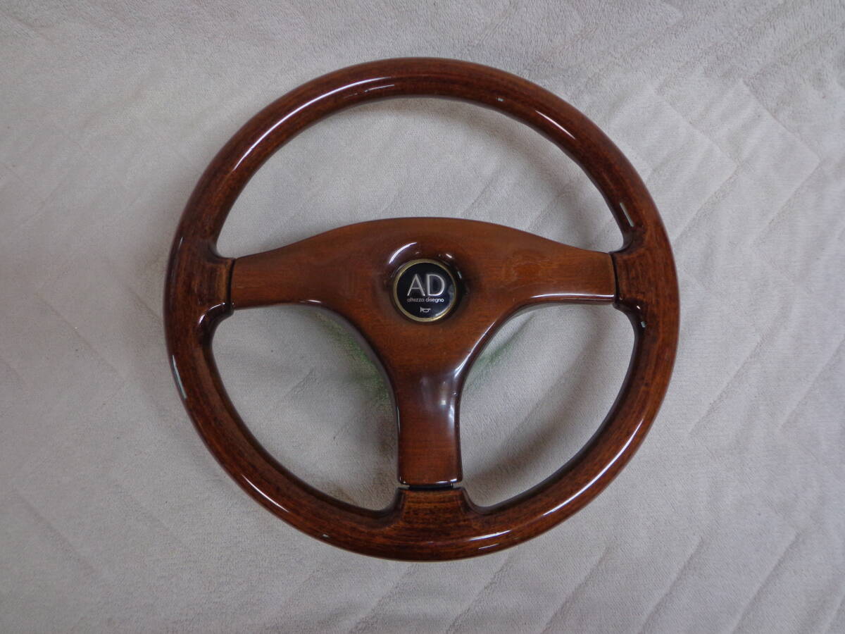 Yahoo!オークション - AD 35.5φ ウッド ステアリング ハンドル 35.5cm