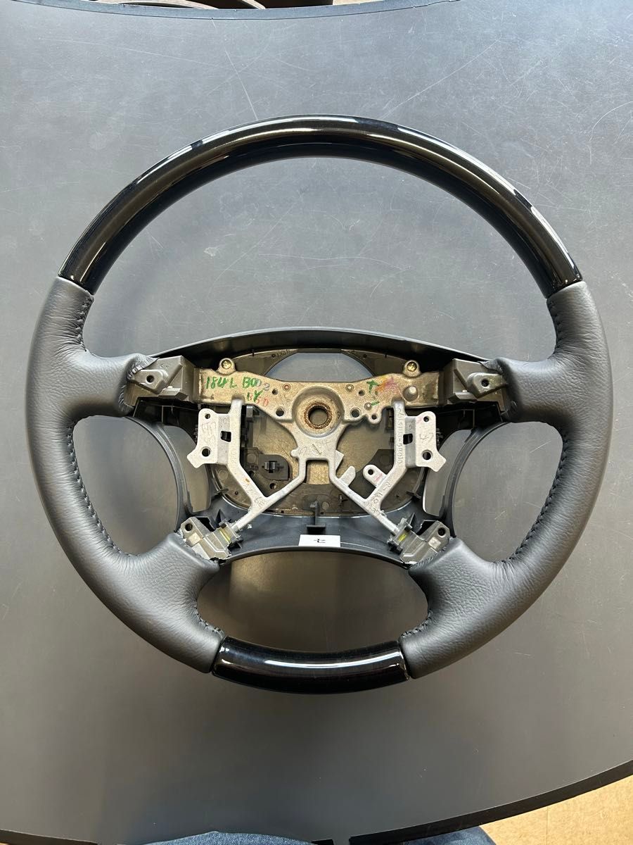 ランドクルーザー 60 純正ハンドル エアバック無 グレー 美品 当時物