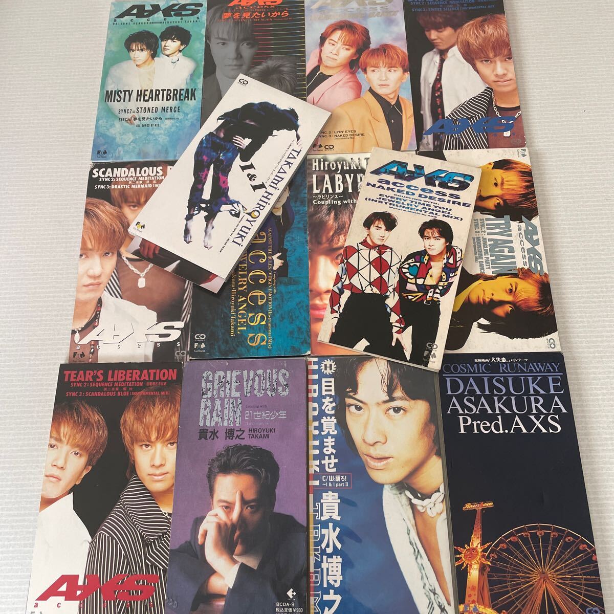 Yahoo!オークション - アクセス AXS access 浅倉大介 貴水博之 シング