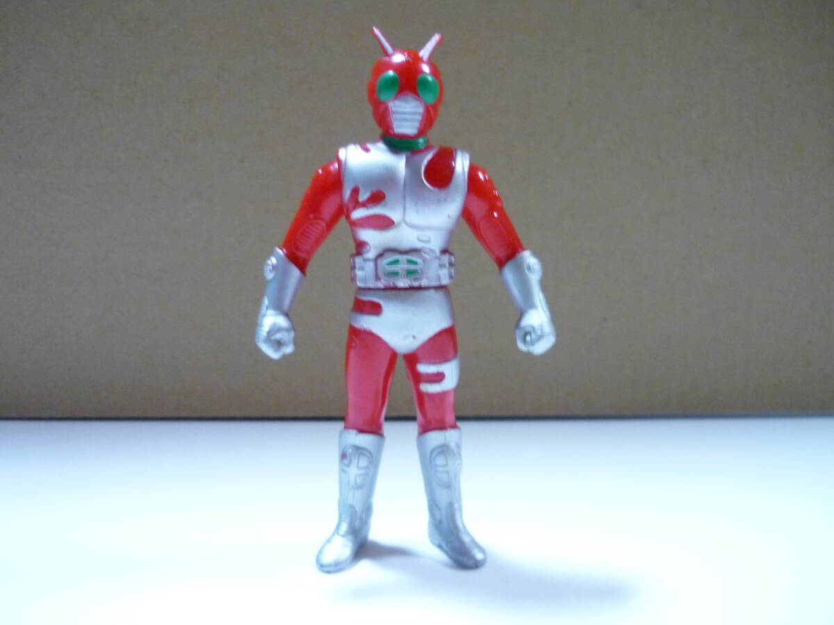 管00]ソフビ 仮面ライダーZX 約12cm 1993 仮面ライダー 特撮 人形