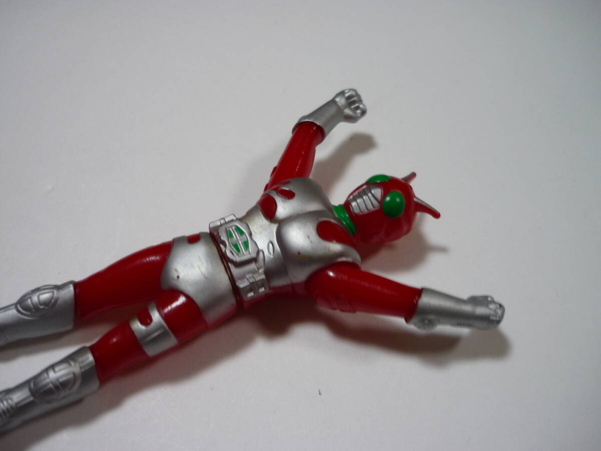 管00]ソフビ 仮面ライダーZX 約12cm 1993 仮面ライダー 特撮 人形