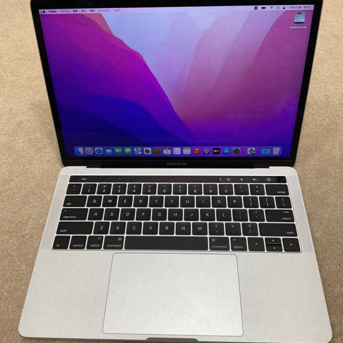 お買い得美品】MacBook Pro 13inch 2016 タッチバー 8GB/256GB US
