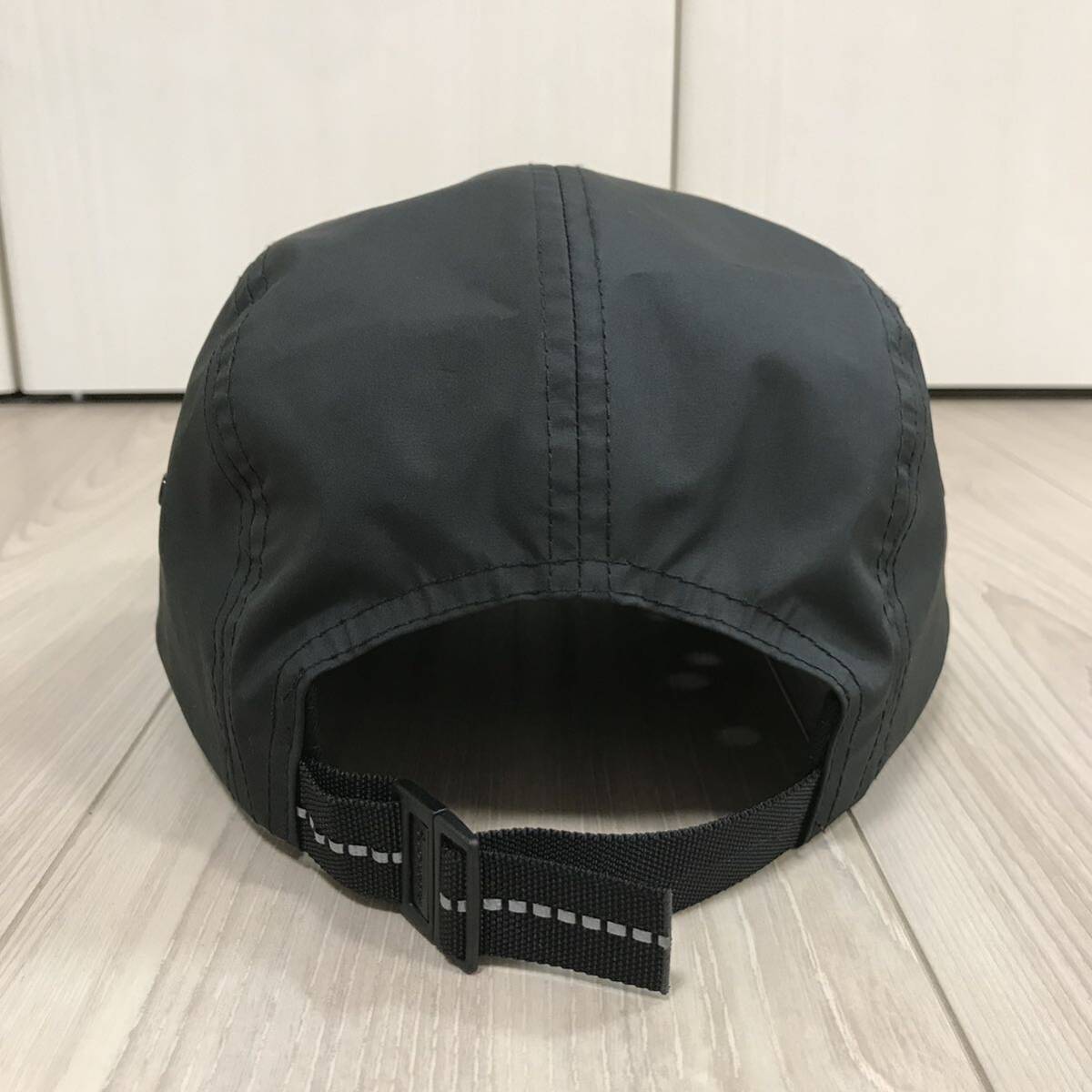 SUPREME JET CAP 5 PANEL HAT BLACK NYLON 5パネル シュプリーム