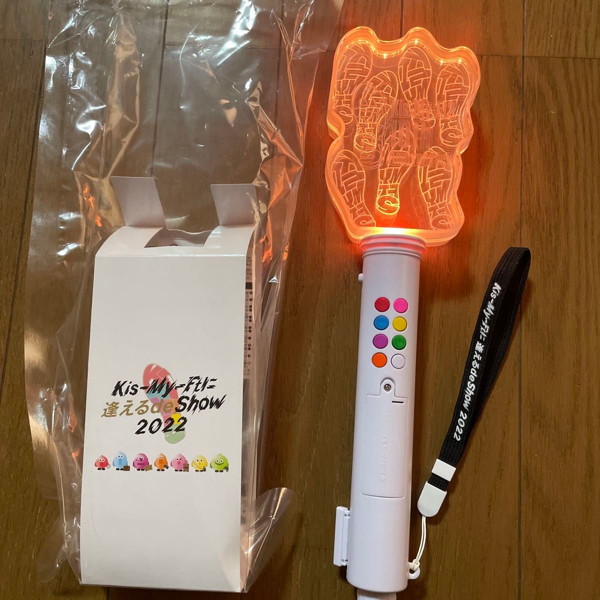 キスマイ Kis-My-Ft2 ペンライト グッズ 2022 即日発送 銀テープ