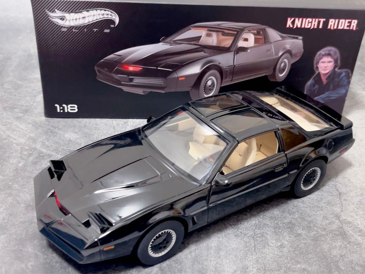 絶版 1/18 HOTWHEELS KNIGHT RIDER K I T T X5469 マテル ホット