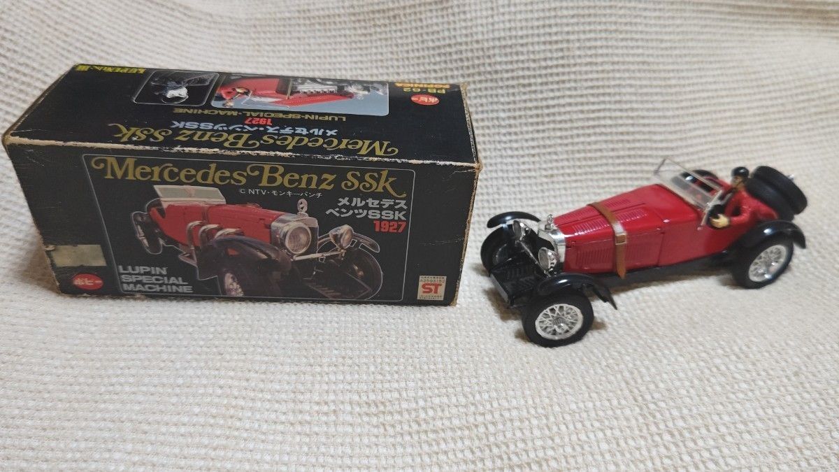 日本製 ポピー ルパン三世 メルセデスベンツSSK PB-62 超合金 当時物
