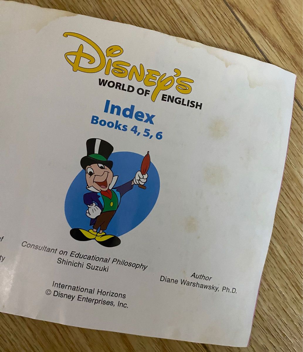 Disney World English 2012年版 幼児向け英語教材セット Disney World