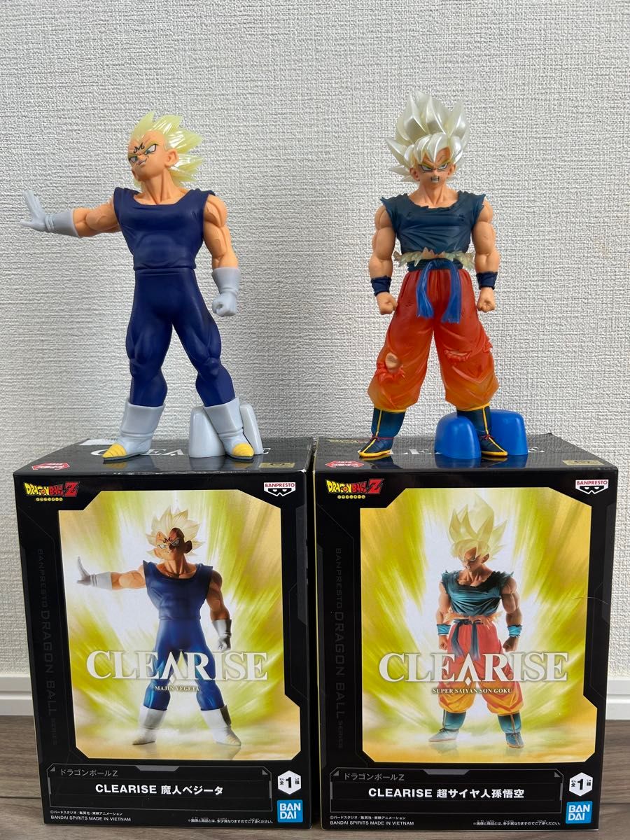 ドラゴンボール フィギュア まとめ売り4体 ベジット ゴジータ 孫悟空