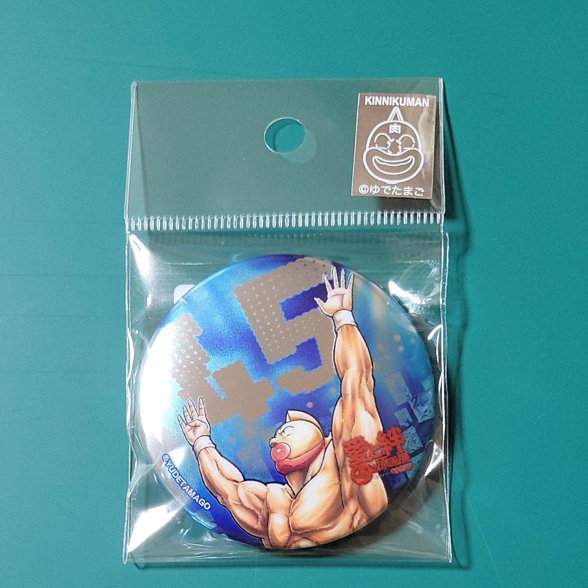 キン肉マン 愛と絆の原画展 メタリックポストカード メタリック 缶