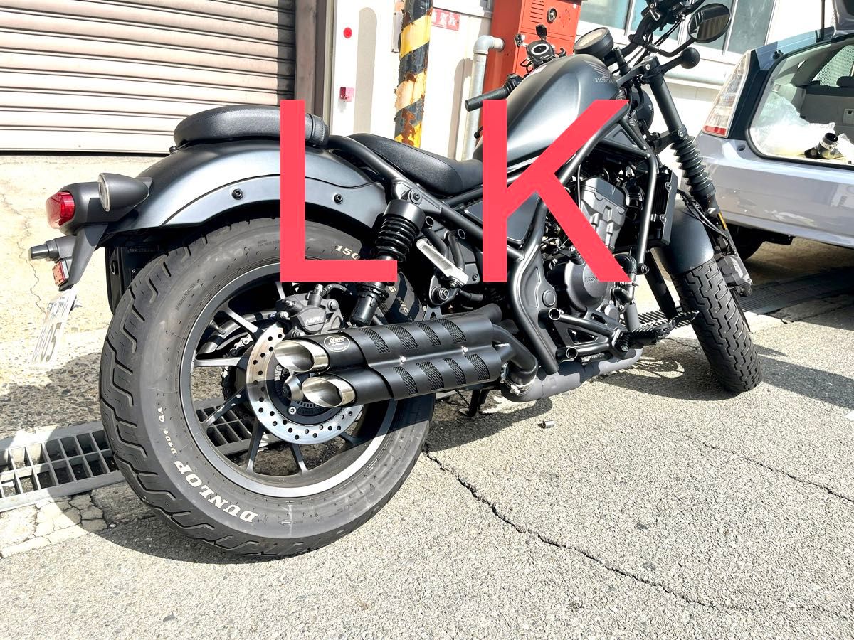 セール中 新型レブル250 2023年式モデルマフラーgem speed製 V3 音調整