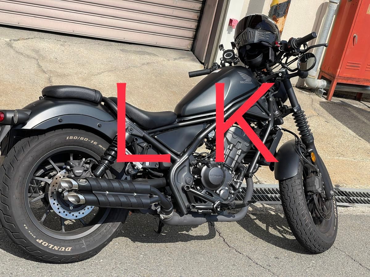 セール中 新型レブル250 2023年式モデルマフラーgem speed製 V3 音調整