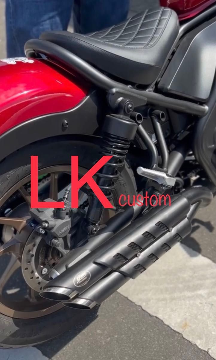 セール中 新型レブル250 2023年式モデルマフラーgem speed製 V3 音調整