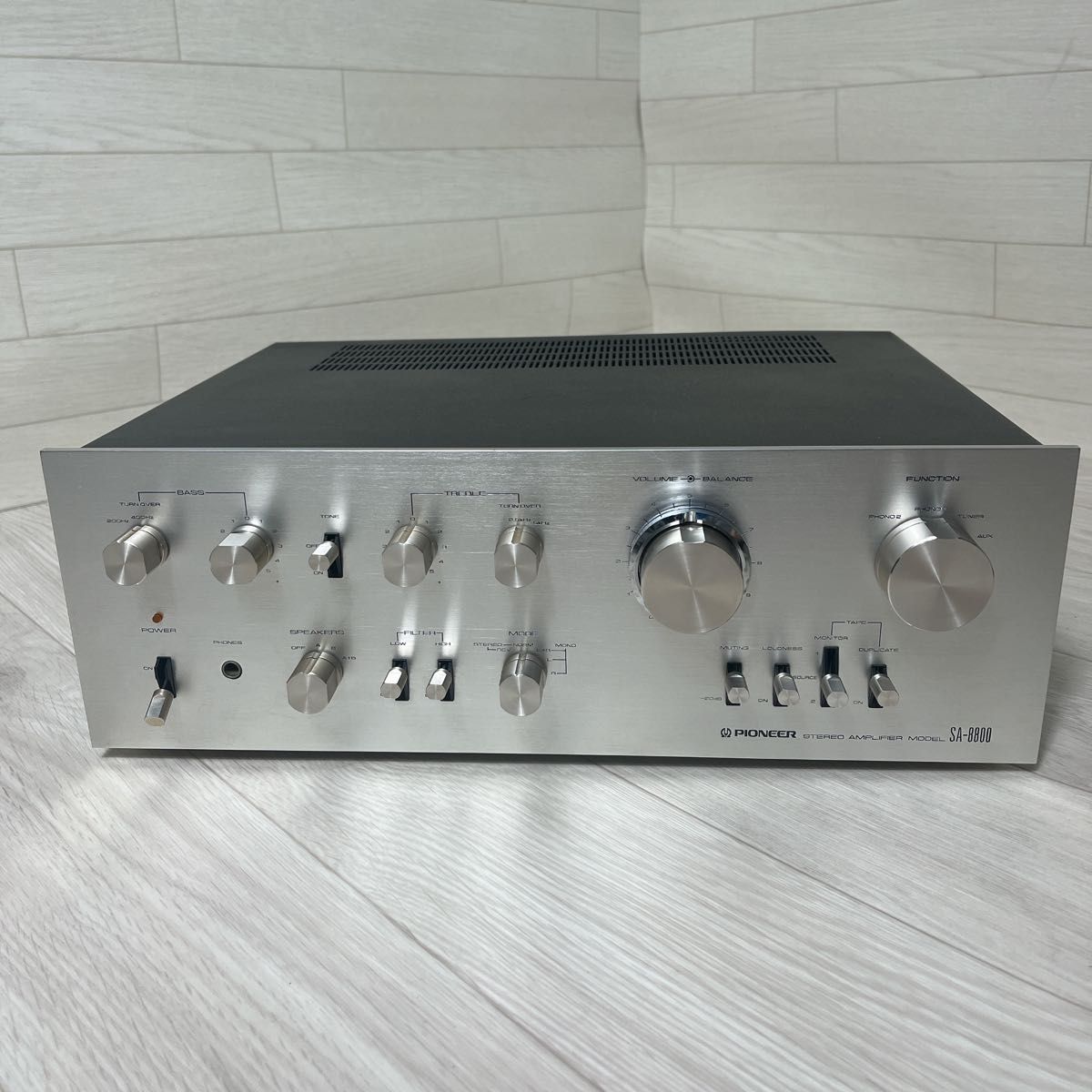 現状品 Pioneer パイオニア ステレオ プリメインアンプ SA-8800｜Yahoo