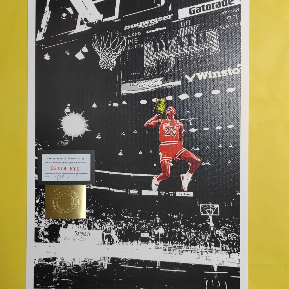 DEATH NYC 現代アートポスター 世界100枚限定 バンクシー ストリート