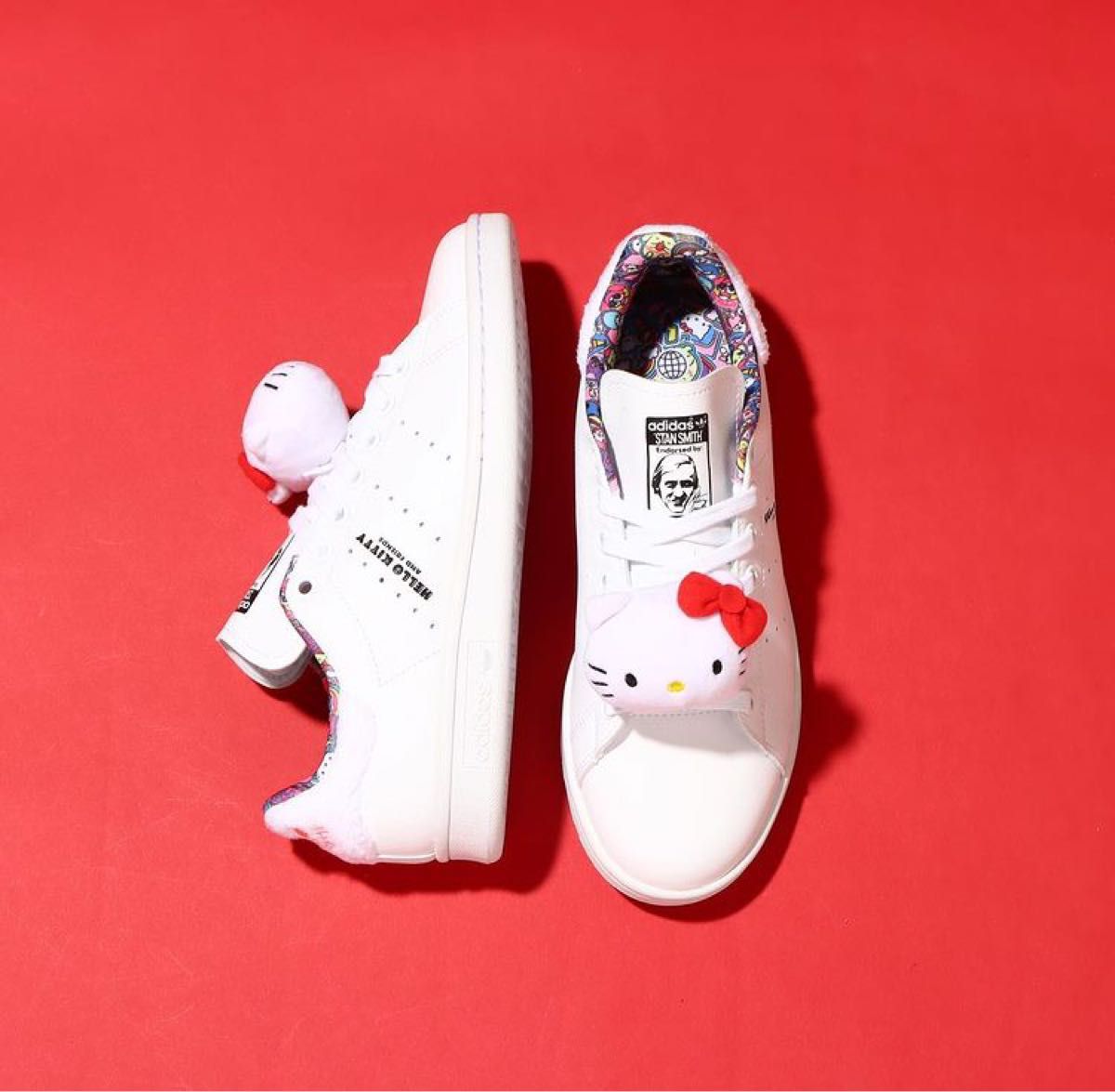 新品24 5cm】adidas STAN SMITH × ハローキティ アディダス スタンス