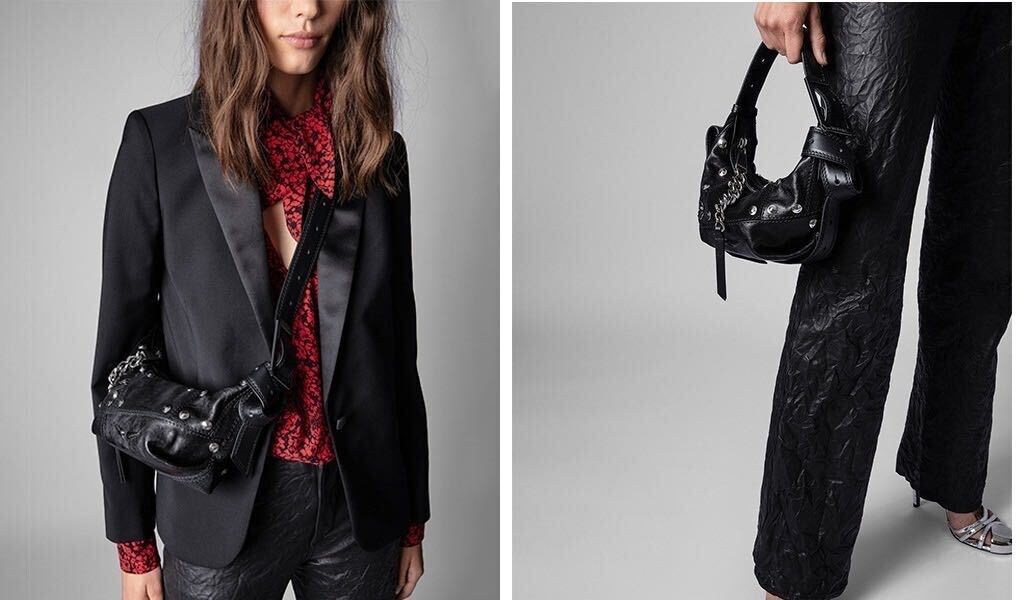 極美品 ZADIG&VOLTAIREザディグ エ ヴォルテール LE CECILIA XS