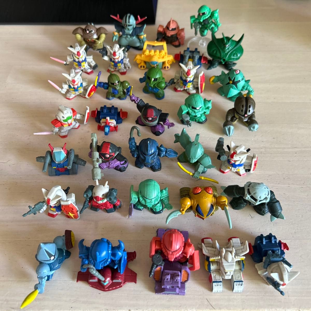 ガシャポン SDガンダムフルカラーステージ ファーストシリーズ 色々