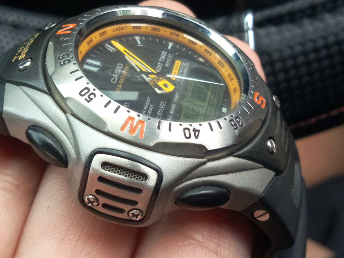 美品 CASIO SEA-PATHFINDER カシオ シーパスファインダー ヨット