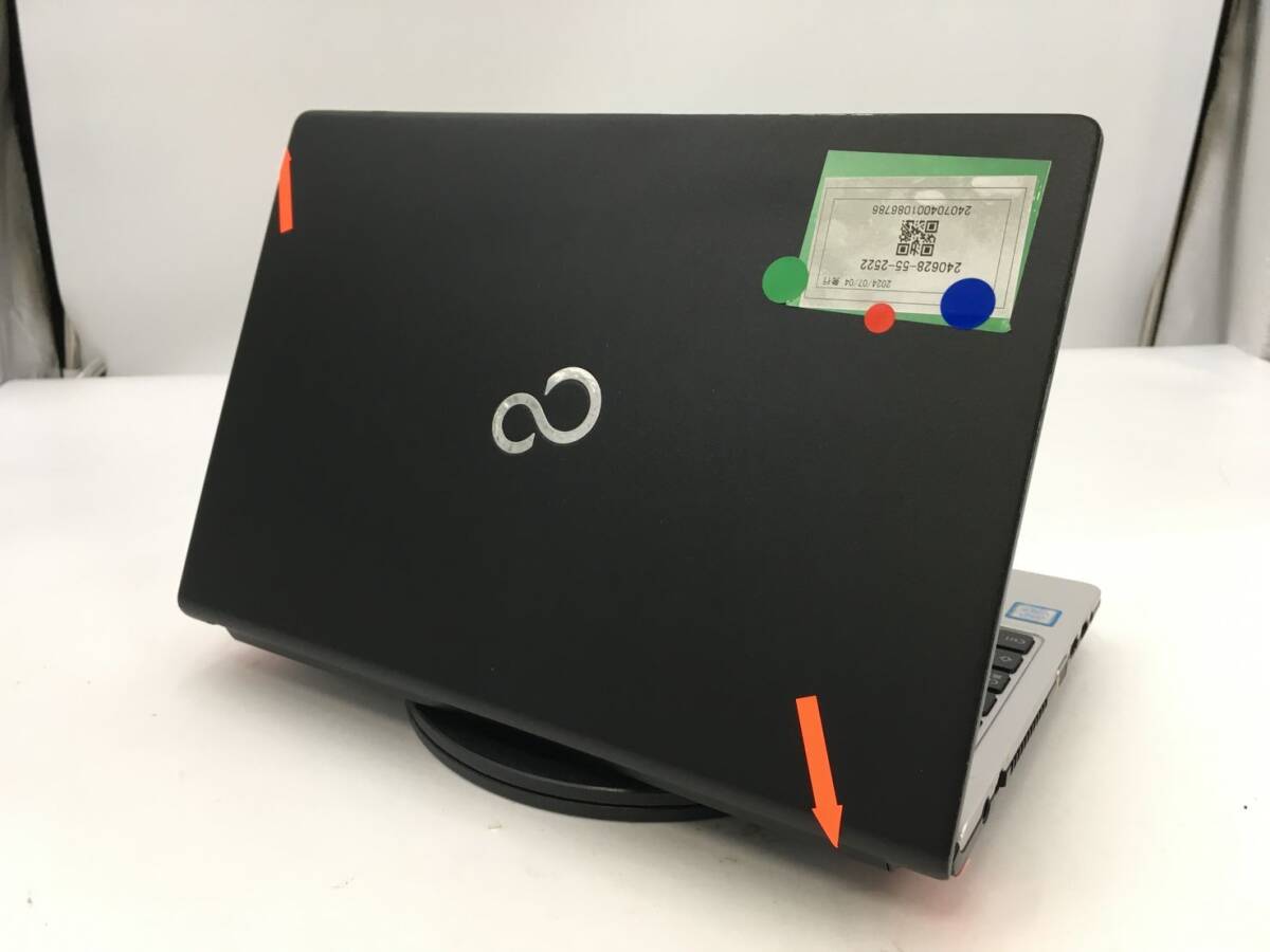 Y911 FujitsuノートパソコンSSD第7世代 WEBカメラWin11高速 Y911