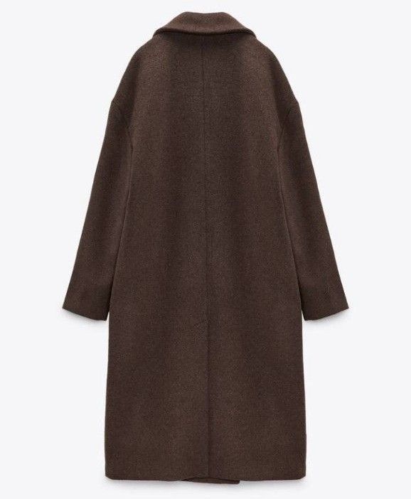 ZARA】ウール混 コート 新品未使用 タグ付き ロングコート 茶｜Yahoo