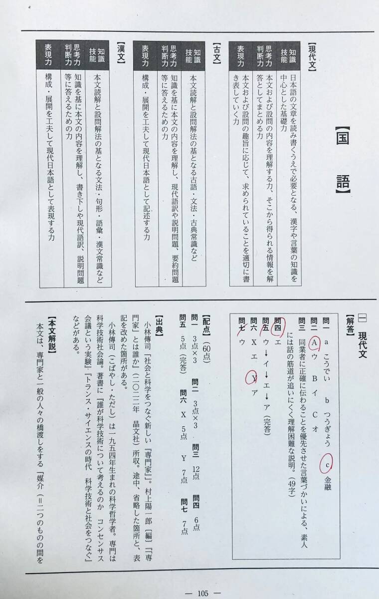 河合塾 2023年度 第2回全統高1模試 英語/数学/国語 (解答解説付