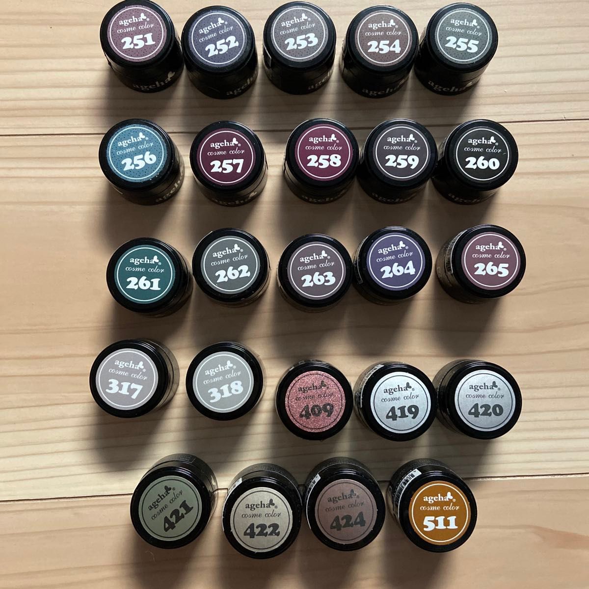 ネイル アゲハジェル カラー プロ御用達 セルフ 24色｜Yahoo!フリマ