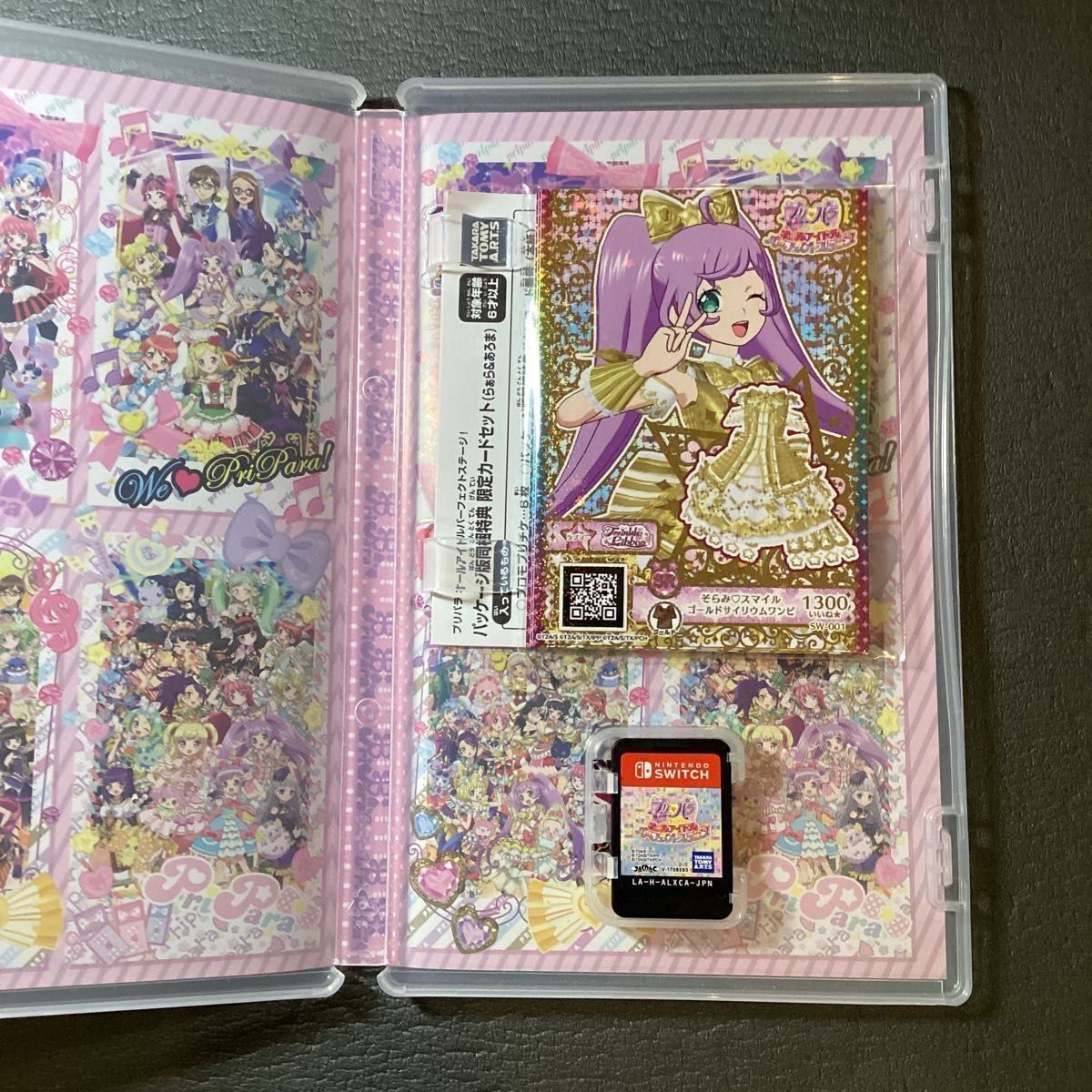 Switch】 プリパラ オールアイドルパーフェクトステージ カード付属