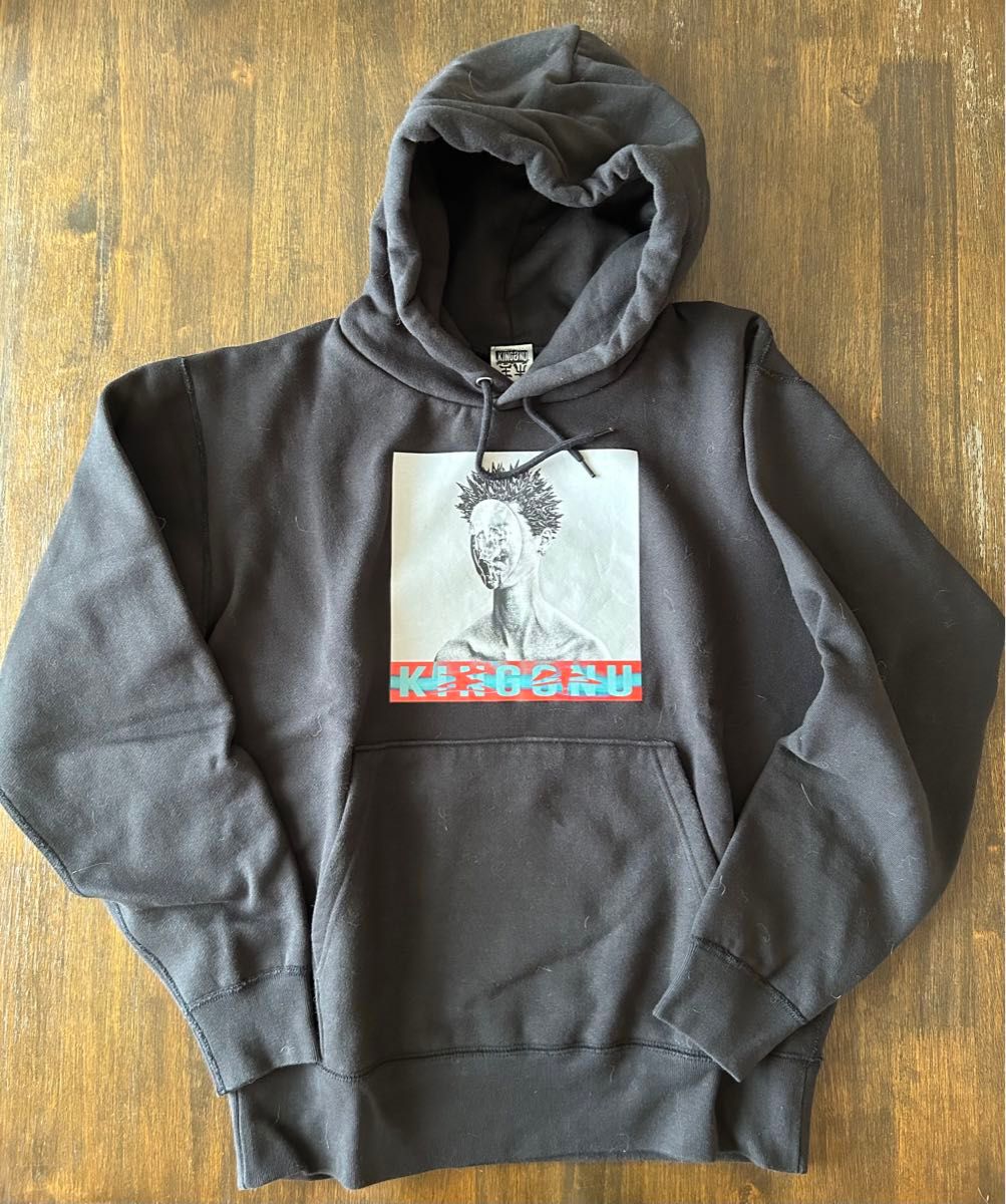 King Gnu 白日 HARD REMIX HOODIE ［ブラック］XL King Gnu 白日 HARD