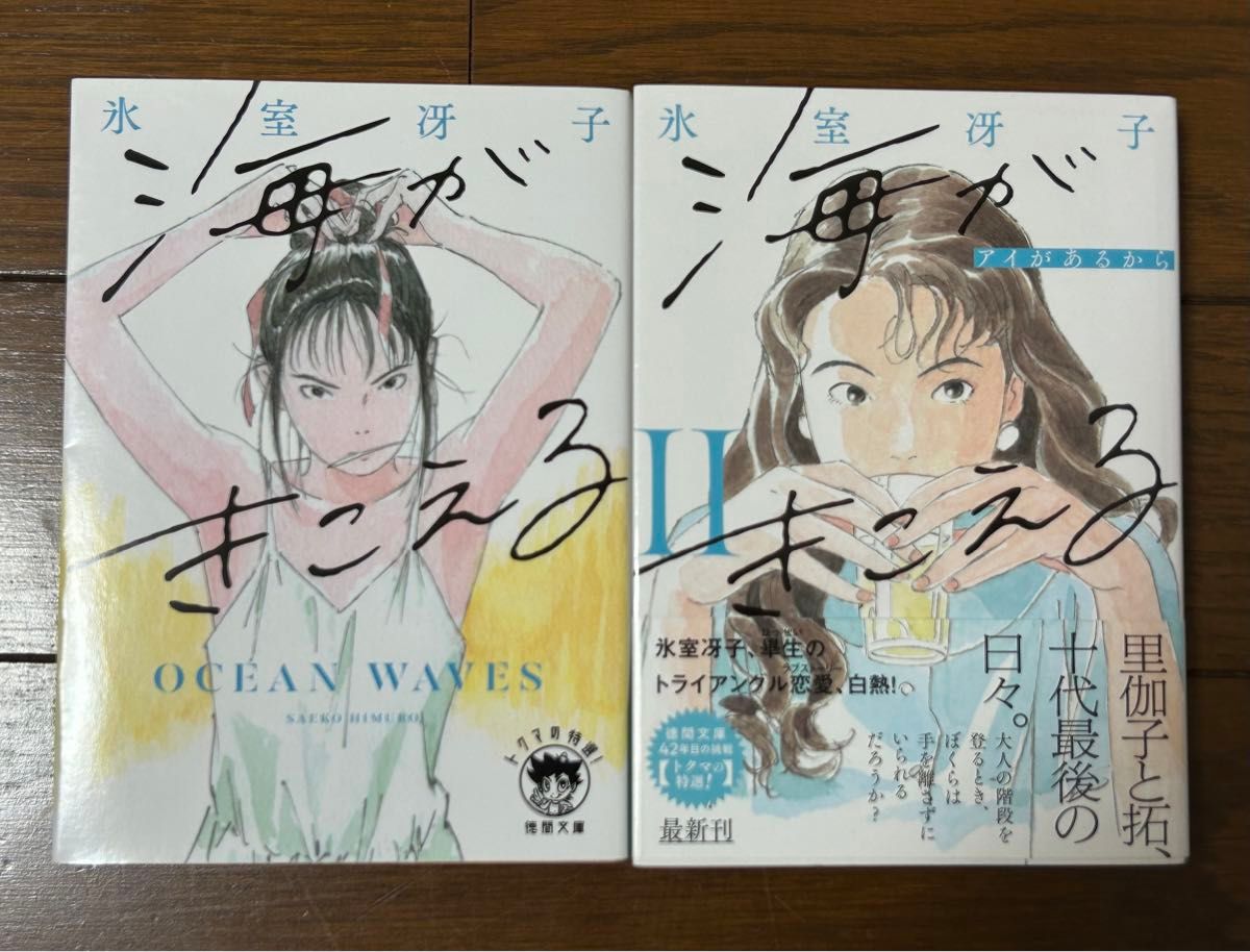 海がきこえる &海がきこえるII アイがあるから 新装版 氷室冴子 2冊