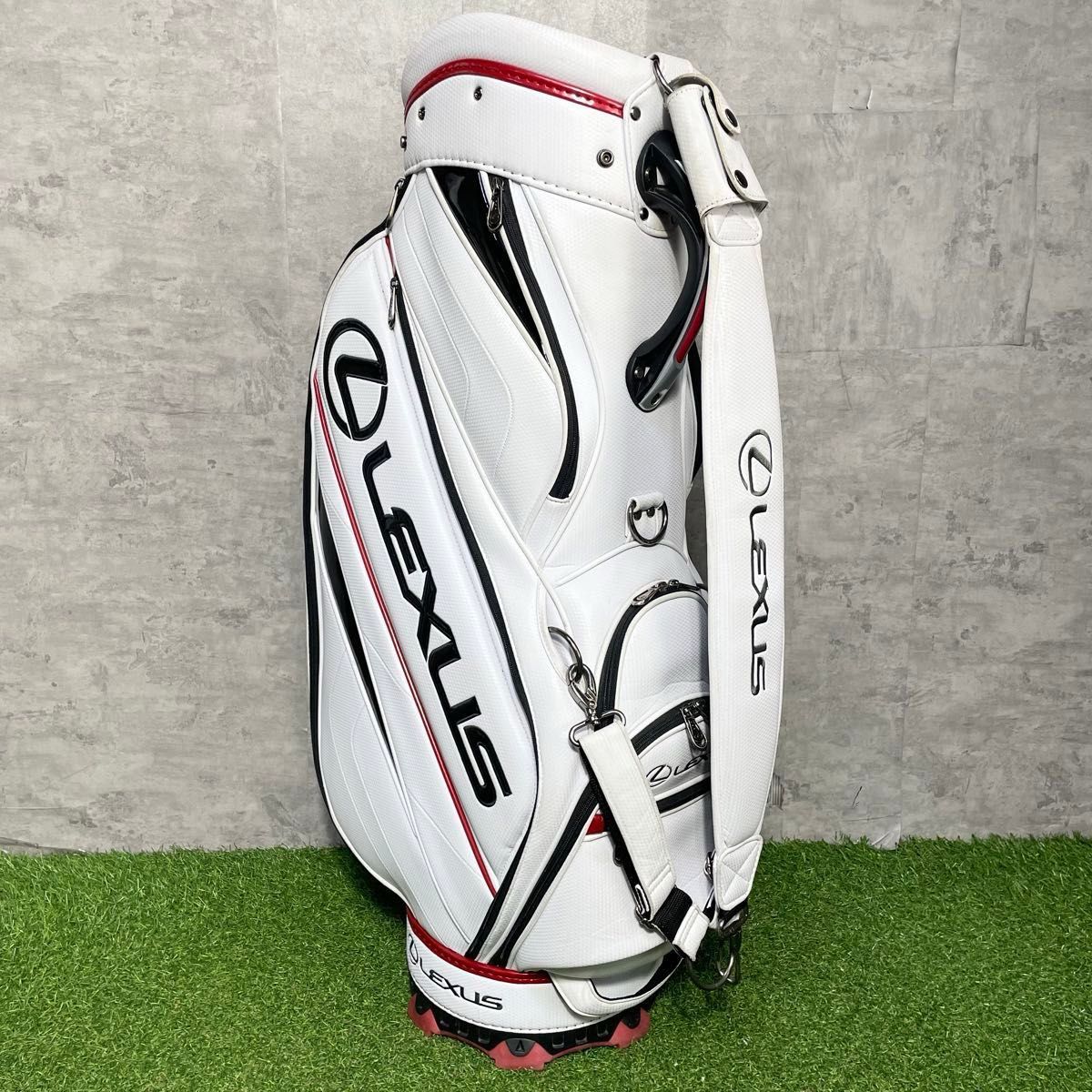 希少】LEXUS レクサス キャディバッグ 3点 ホワイト 非売品 入手困難品