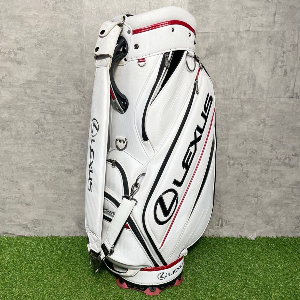 希少】LEXUS レクサス キャディバッグ 3点 ホワイト 非売品 入手困難品