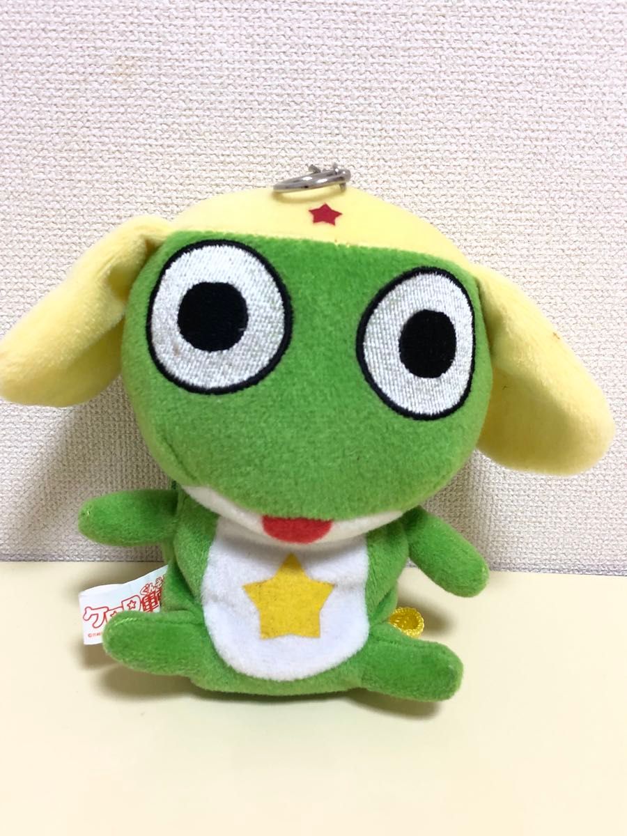 レア 平成レトロ ケロロ軍曹ぬいぐるみ リュック付きキーホルダー
