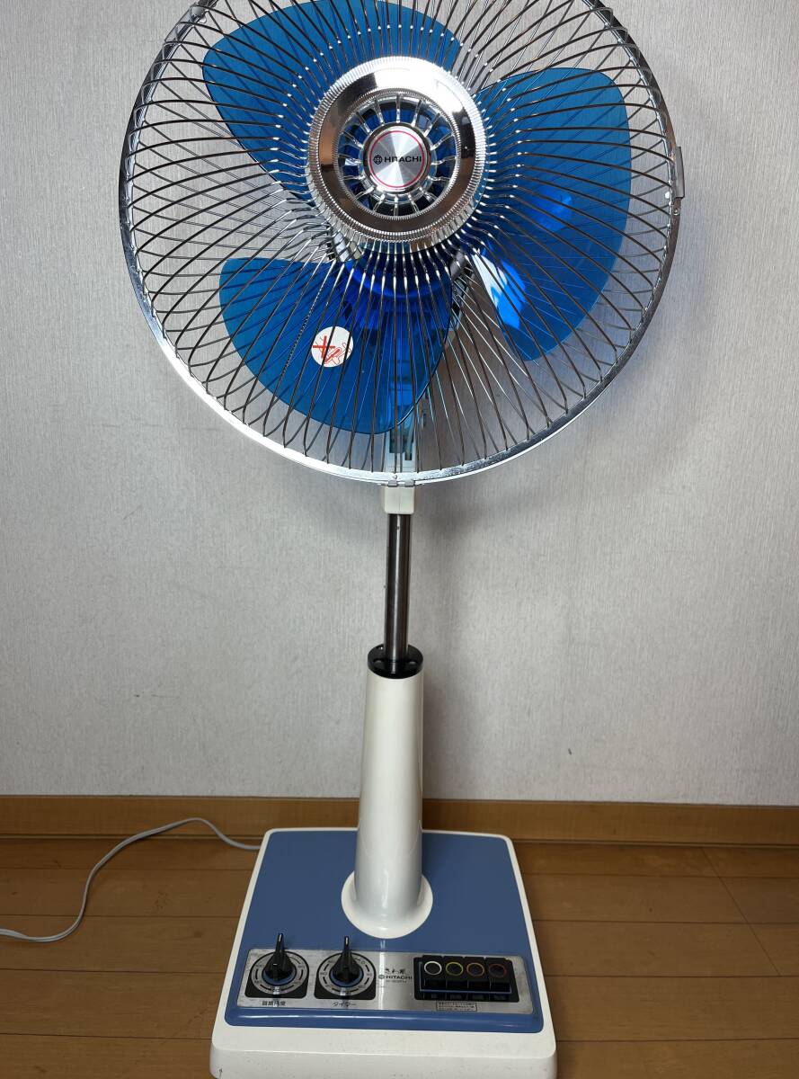 アンティーク】昭和レトロ HITACHI さわ風 H-30FK 日立 当時物
