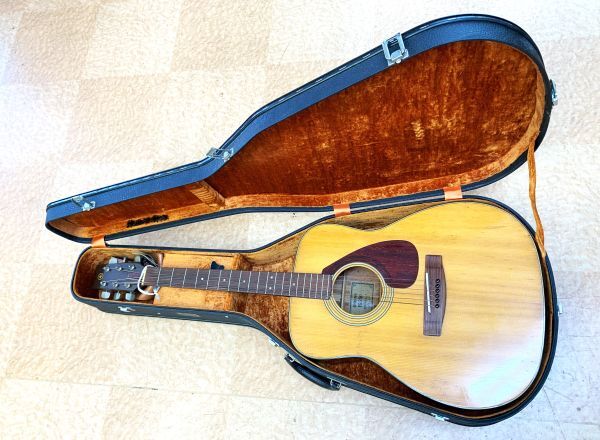YAMAHA ヤマハ FG-200 グリーンラベル アコギ ハードケース付き YAMAHA