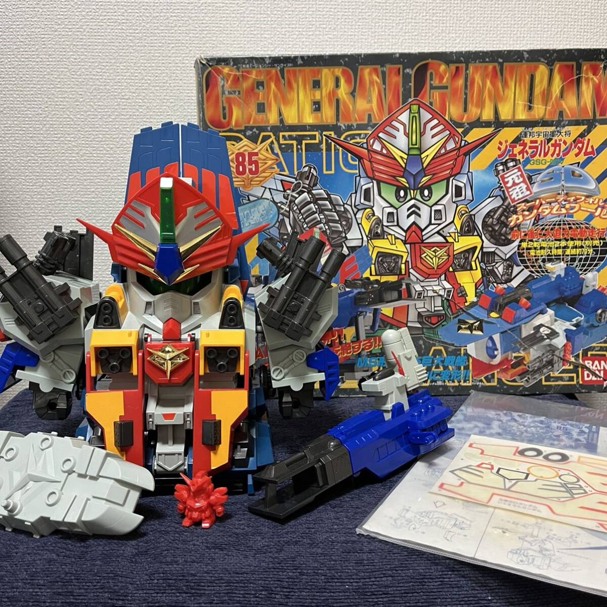 p*e様 元祖SDガンダム ジェネラルガンダム ジャンク品 モーター動作OK